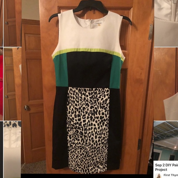 Calvin Klein Sheath Dress Size 6 - Picture 1 of 6